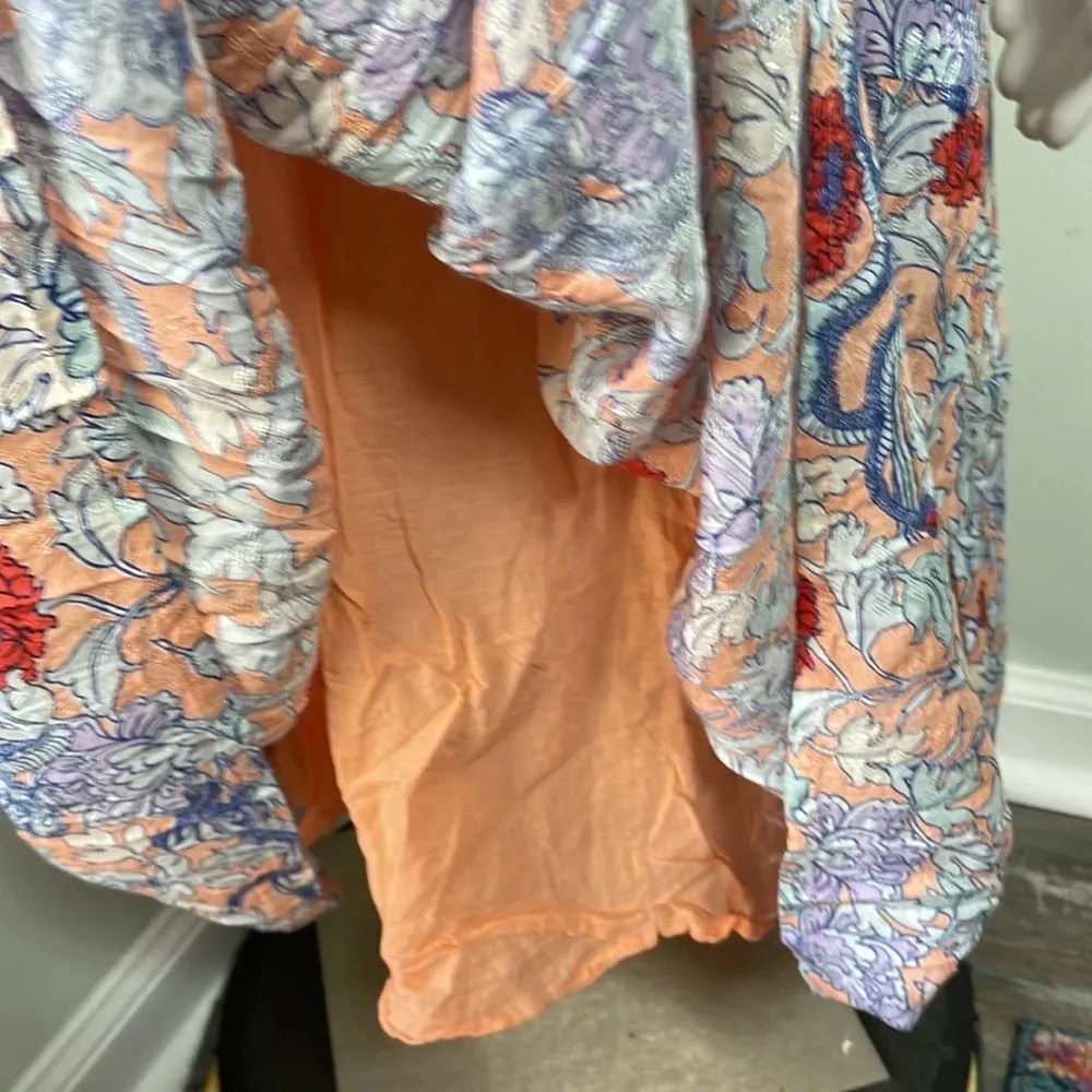 Roller Rabbit Dakota floral cotton midi dress from Anthropologie, size S - Image 5