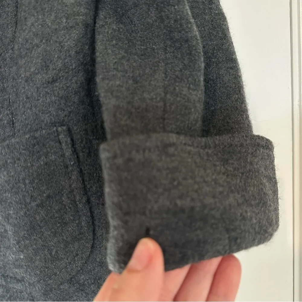 J. McLaughlin Women’s Cardigan Coat Merino Wool Button Front Medium - Image 5