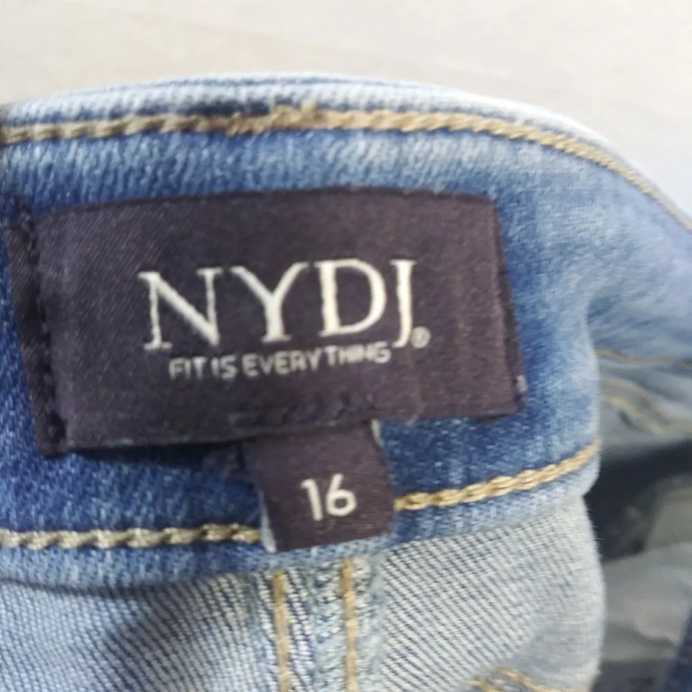 NYDJ Ami High Waist Skinny Jeans Clean Brookes Size 16 - Image 6