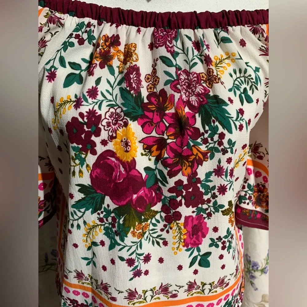 Rue21 Floral Boho Blouse - Image 4