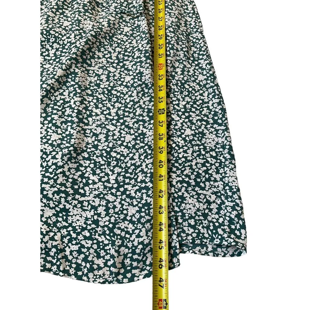 Sienna Sky Blue V-neck Flutter Sleeve Midi Dress Women's Size Small | 34-27 - Image 6