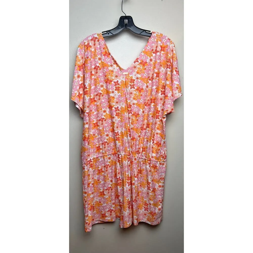 Cabana Life Surfside Beach Dolman Romper NWT Sz. M Pink Size M - Image 6