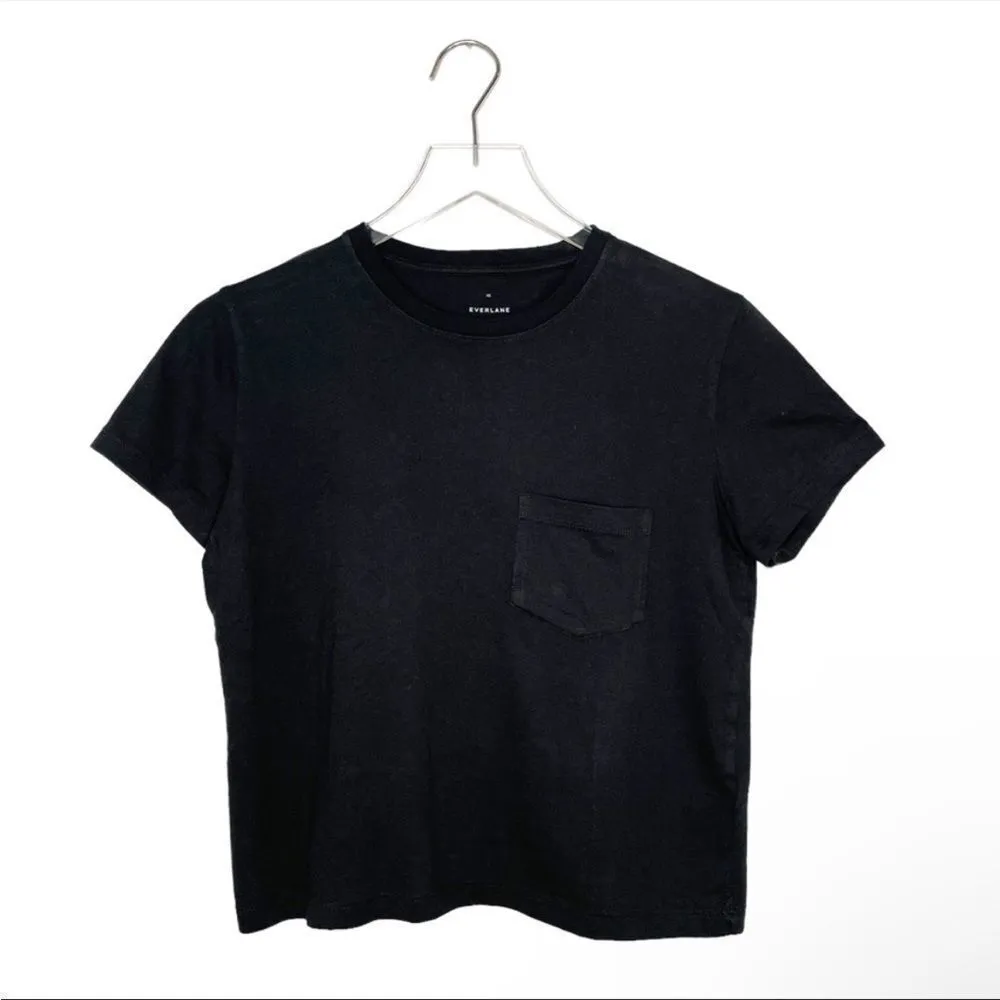NWT Everlane the oganic cotton box cut pocket tee small - Image 7
