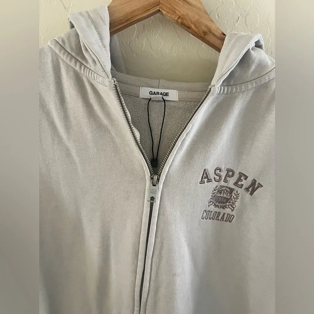 Garage Hoodie Aspen Colorado Logo sz XS - Image 2