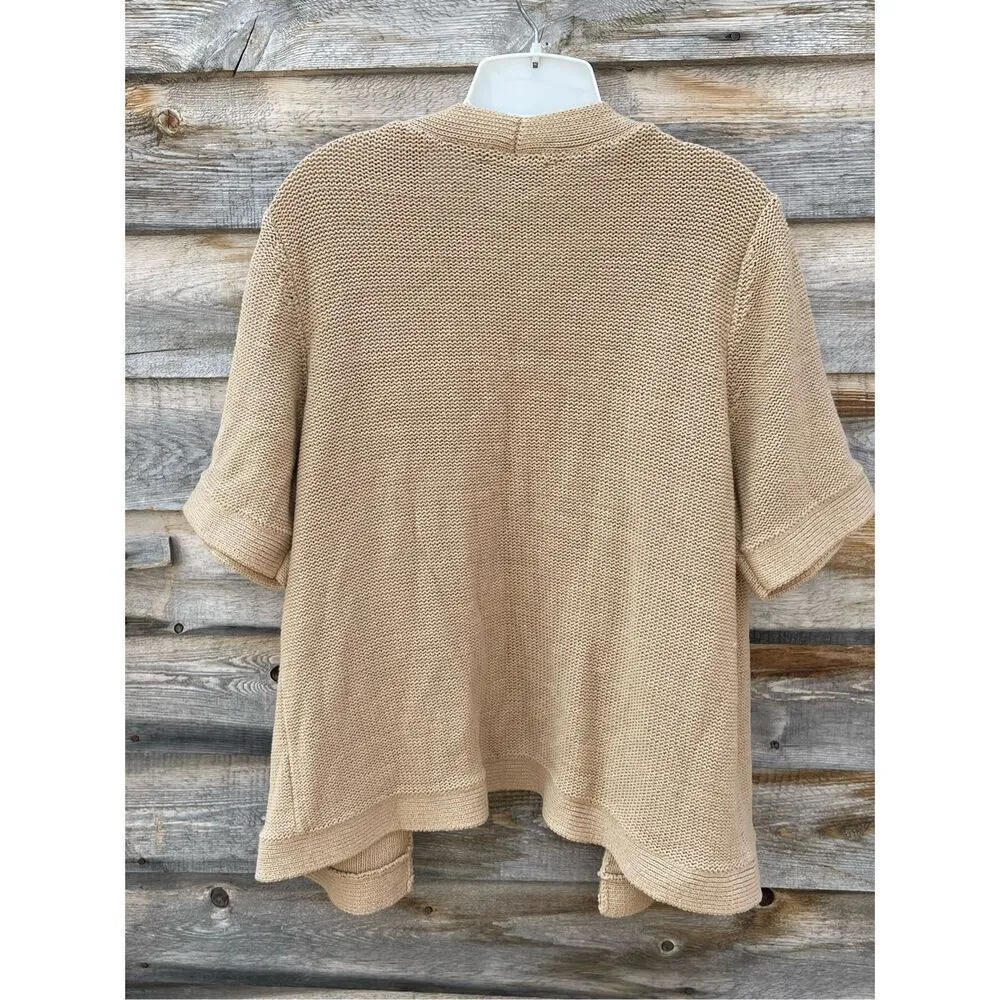 100% cotton Evan -Picone size 1X open cardigan - Image 6