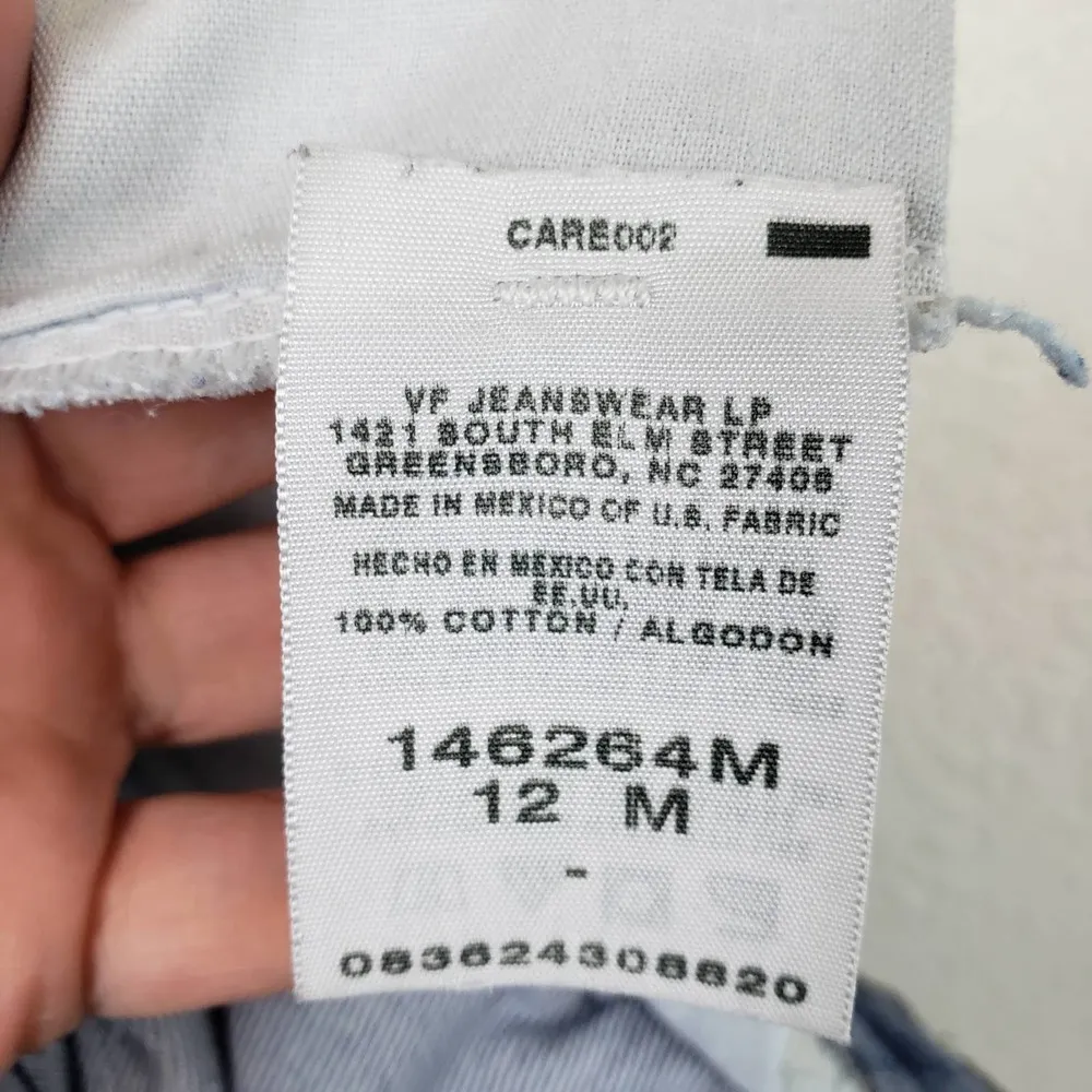 Riders Hi-Rise Distressed Cut-Off Mom Jeans Size 12 - Image 3