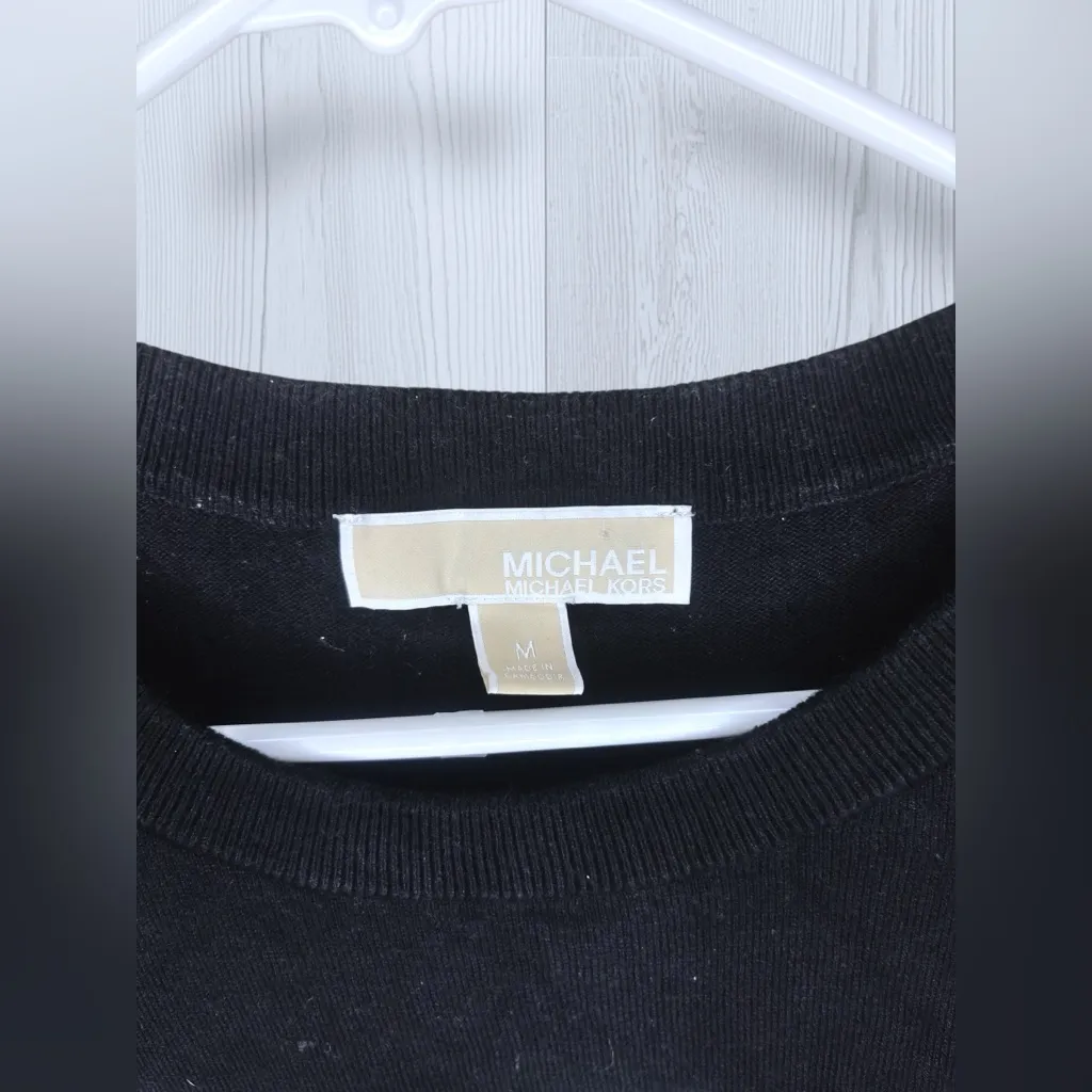 MICHAEL KORS Women’s Casual Relaxed Fit Long Sleeve Knit Sweater - Image 7