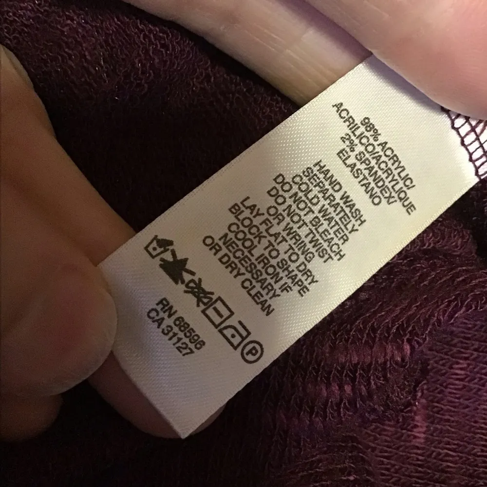 DKNY NWT burgundy turtleneck sweater - Image 4