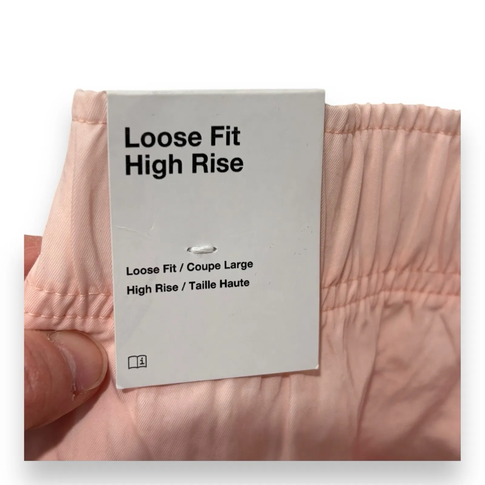 Nike Women's‎ Swoosh Woven Easy Athletic Shorts Size M Pink DM6752-610 - Image 6