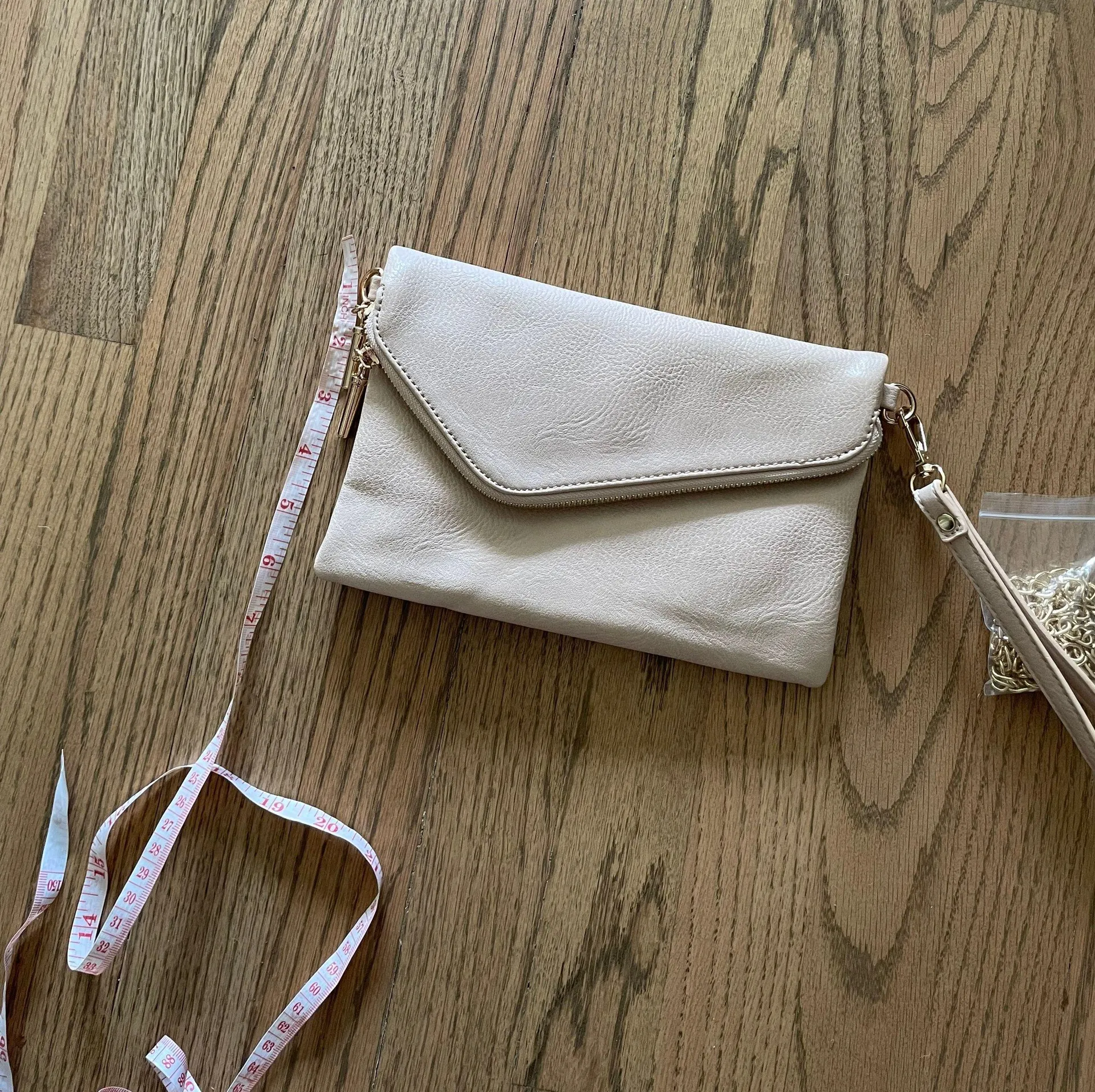 Convertible Wristlet Crossbody Bag Tan - Image 7
