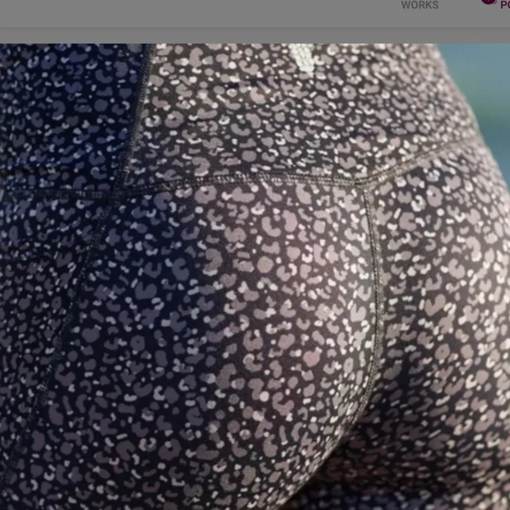 Free People Plie All Day Leopard Leggings in xs NWT - Image 3