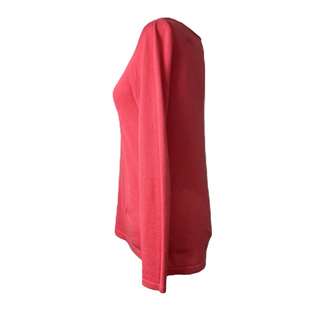 Old Navy Ribbed Orange peach Sweater Size S - Image 3