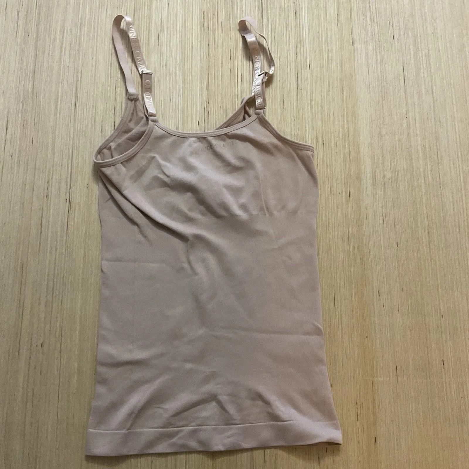Vince Camuto Tan Adjustable Strap Camisole Tank Medium - Image 2