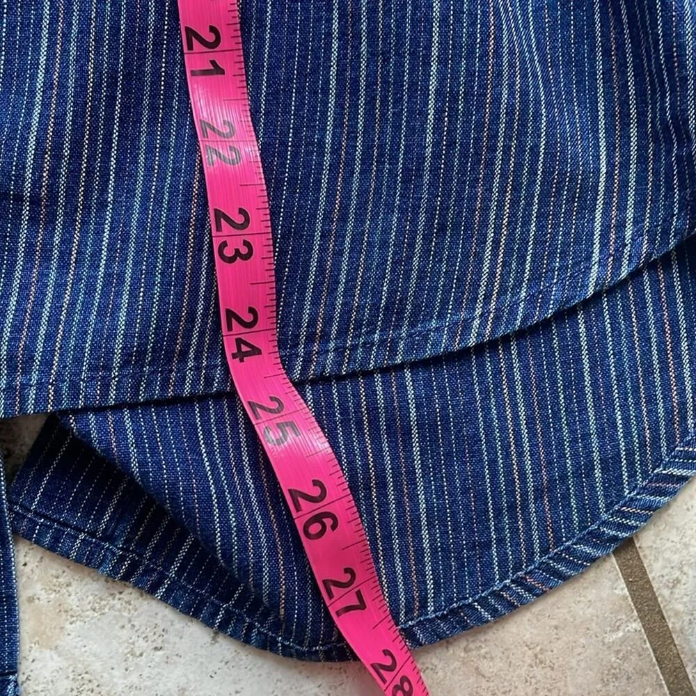 Madewell Courier Button-Back Shirt in Cecile Stripe - Image 13