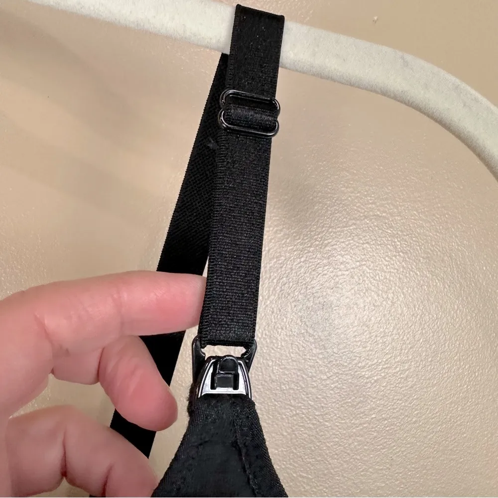 a:glow Black Maternity Nursing Tank Top Large Capsule Basic Layering Size undefined - Image 2