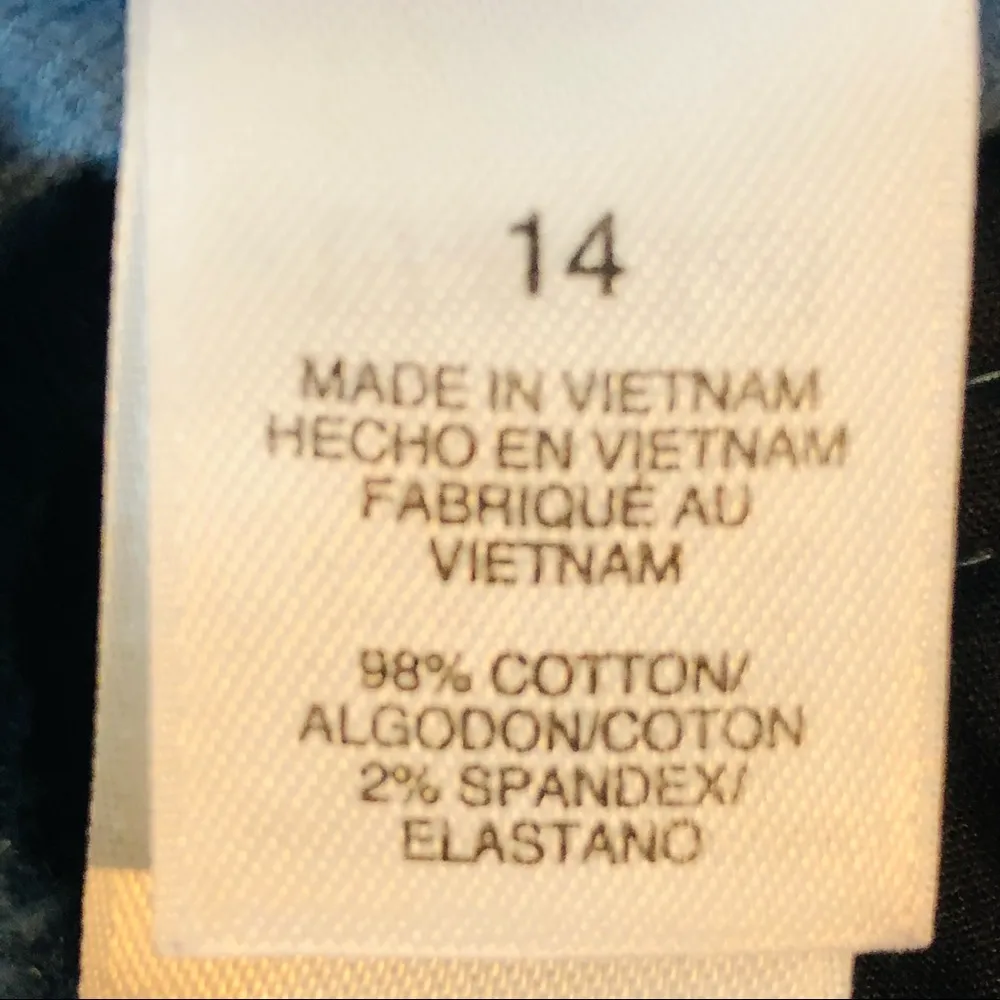 Blue Woven Pants Size 14…4 - Image 10