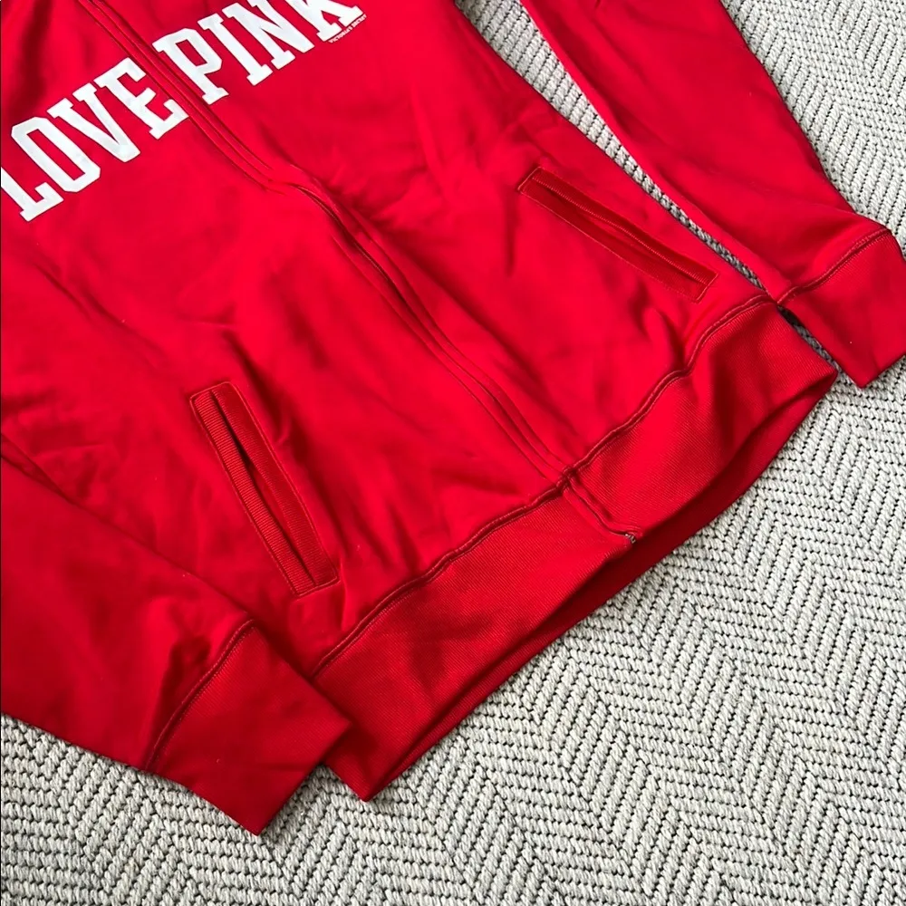 Victoria's Secret Love Pink OSU Zip-Up Jacket/Sweater - Image 3