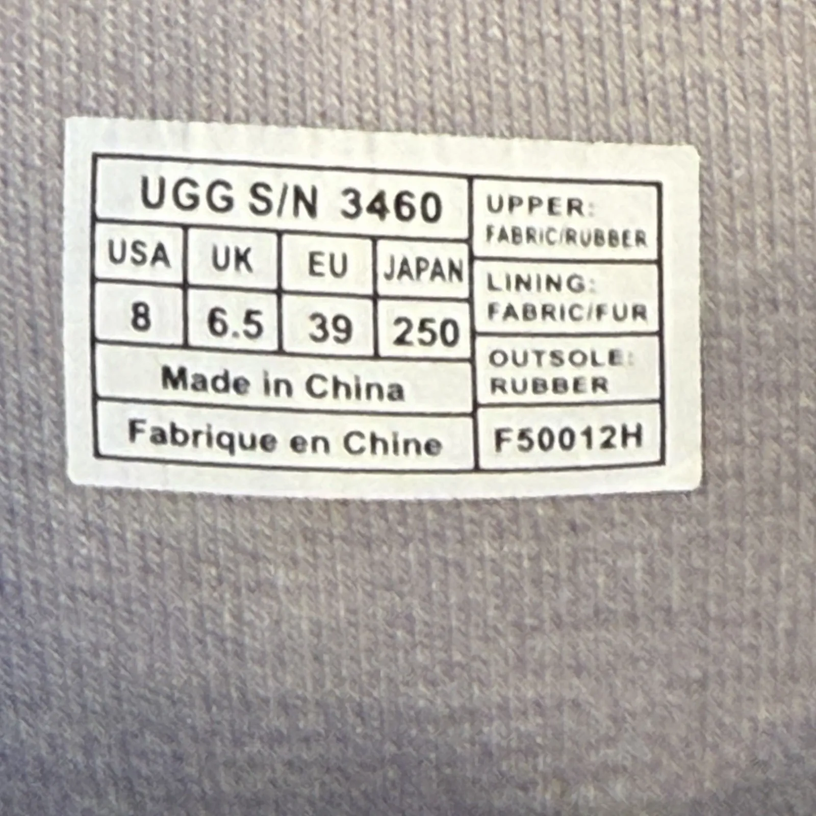 UGG AUSTRALIA 3460 Women's US 8 Sabene Blue Rubber Boots - Image 13