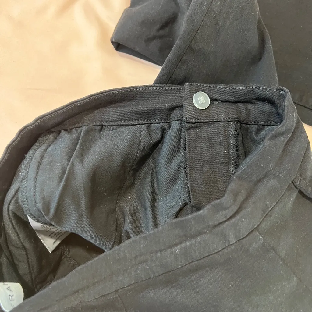 Frame Denim Stretch Black Bootcut‎ Jeans Mid Rise Size 26 - Image 8