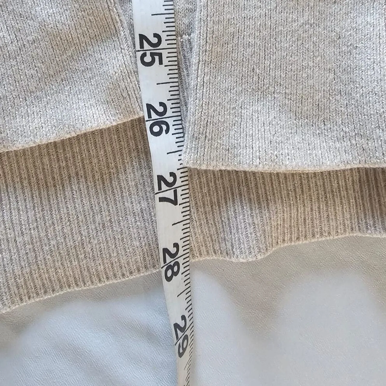 LOFT‎ Sweater Womens Sz M Boat Neck Neutral Minimalist Cozy Business Casual Knit - Image 8