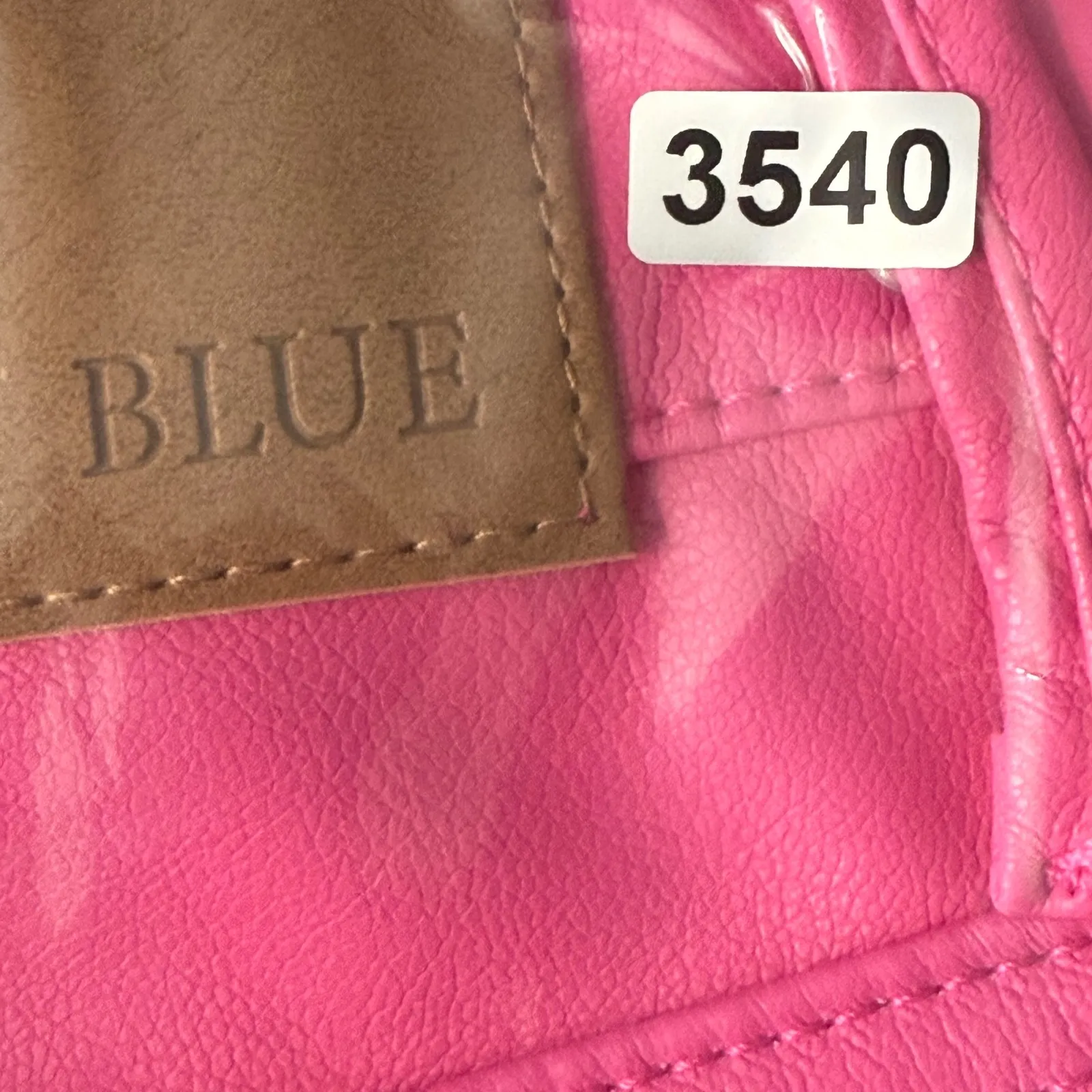 Judy Blue Faux Leather Pants Hot Pink Tummy Control Straight Leg Size 15/32 - Image 14