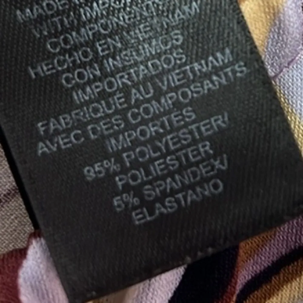 Axcess by Liz Claiborne 70s Style Mod Print Dress. Size S Tan - Image 5