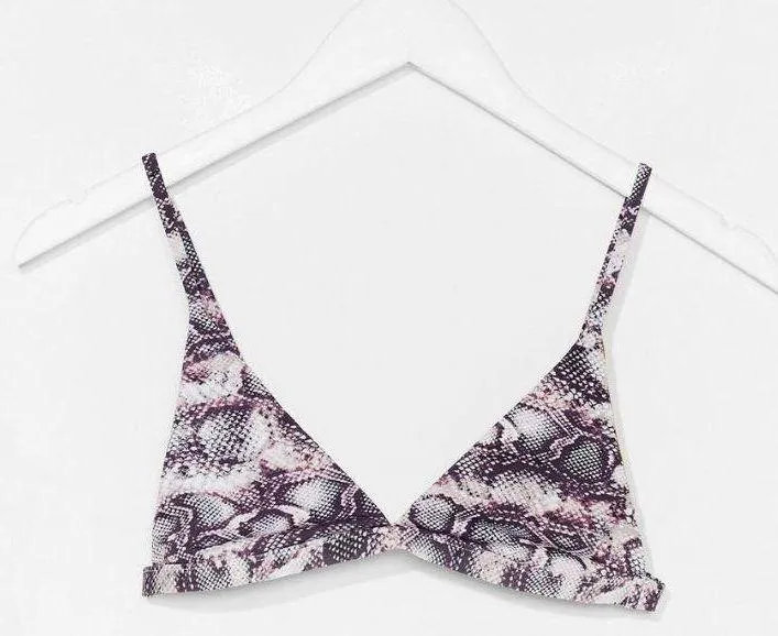 Nasty Gal Snake Print Bikini Set - Image 3