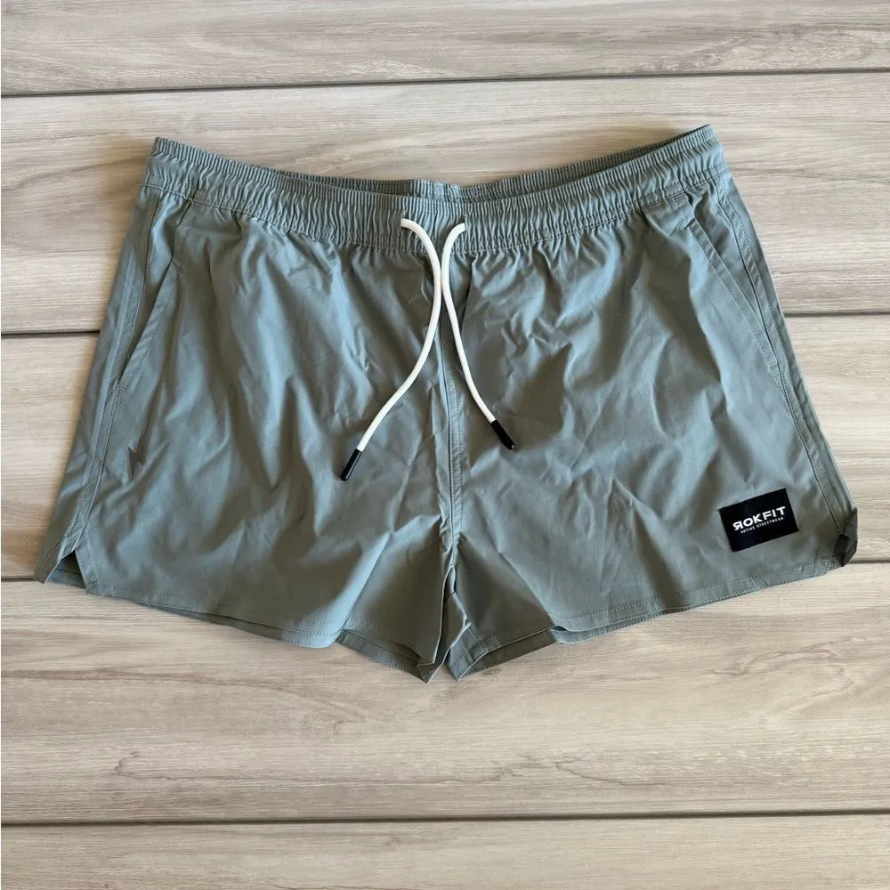 Rokfit Hybrid Short Green Large NWT IN PACKAGE - Image 4