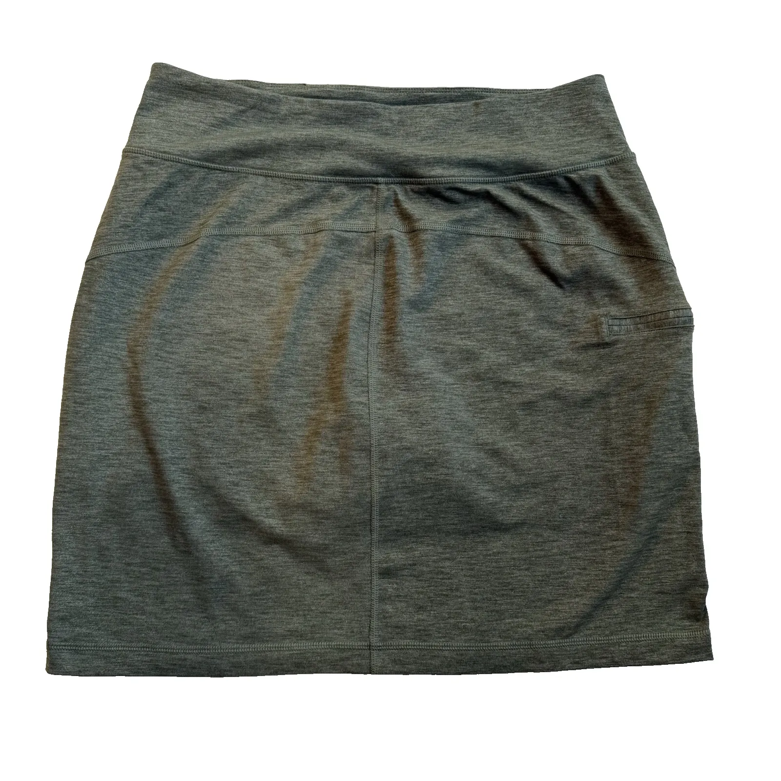 Duluth Trading Co Skort Skirt Women M 8 10 Golf Tennis Built In Short Zip Pocket Green Size M - Image 5