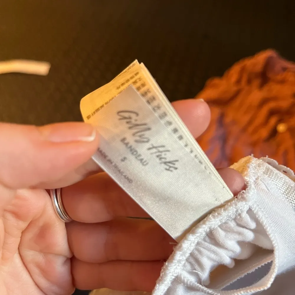 Gilly hicks white lace bandeau size small - Image 2