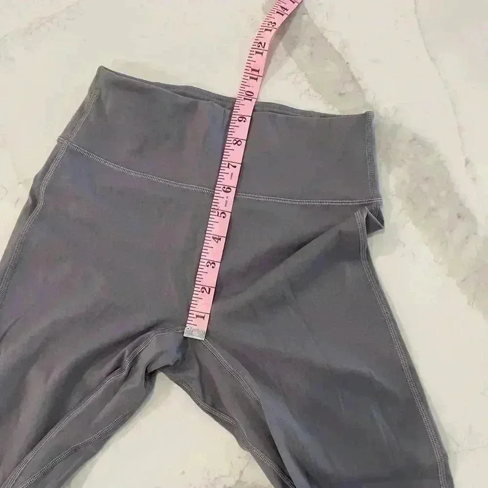 Fabletics Trinity Motion365 High Waisted Activewear Leggings Womens Small Purple - Image 7