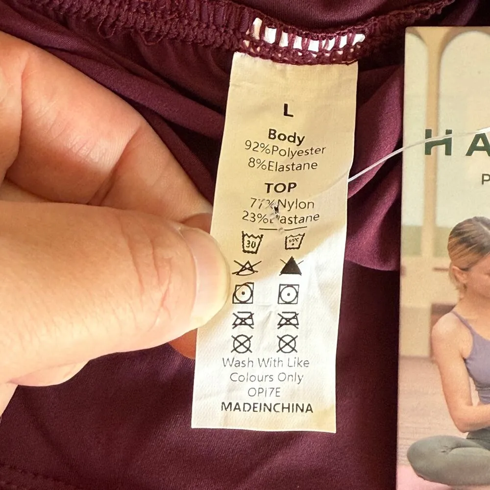 NWT Halara Breezeful Palazzo Flowy Wide Leg Casual Pants in Amaranth Purple - Image 6