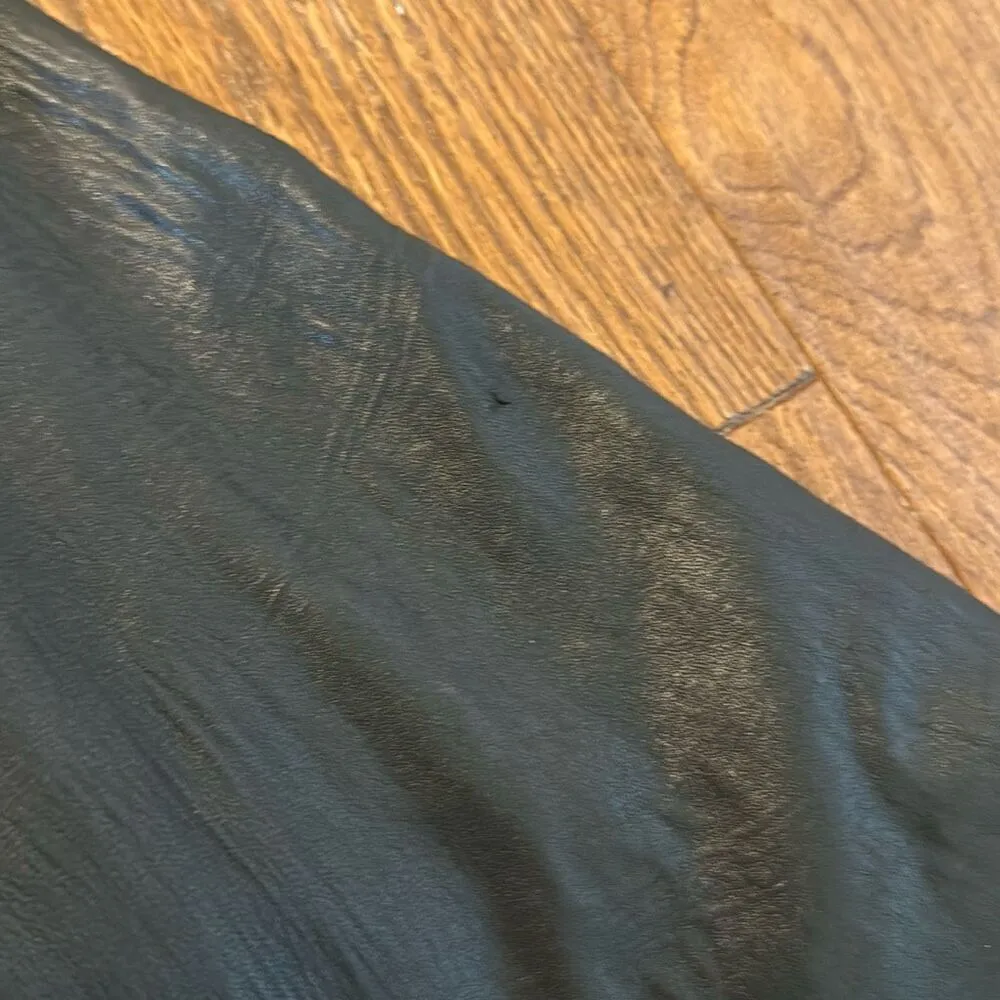 Nine West Vintage 100% genuine leather zip front jacket M - Image 8