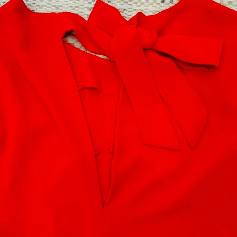 New Zara Red Jumpsuit Dress - Image 5