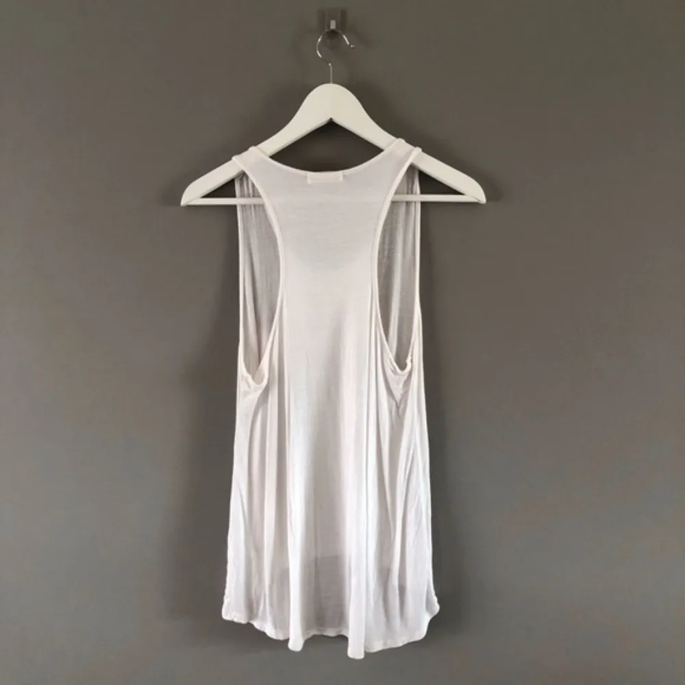Ginger G White Tank Top Sz Medium - Image 8