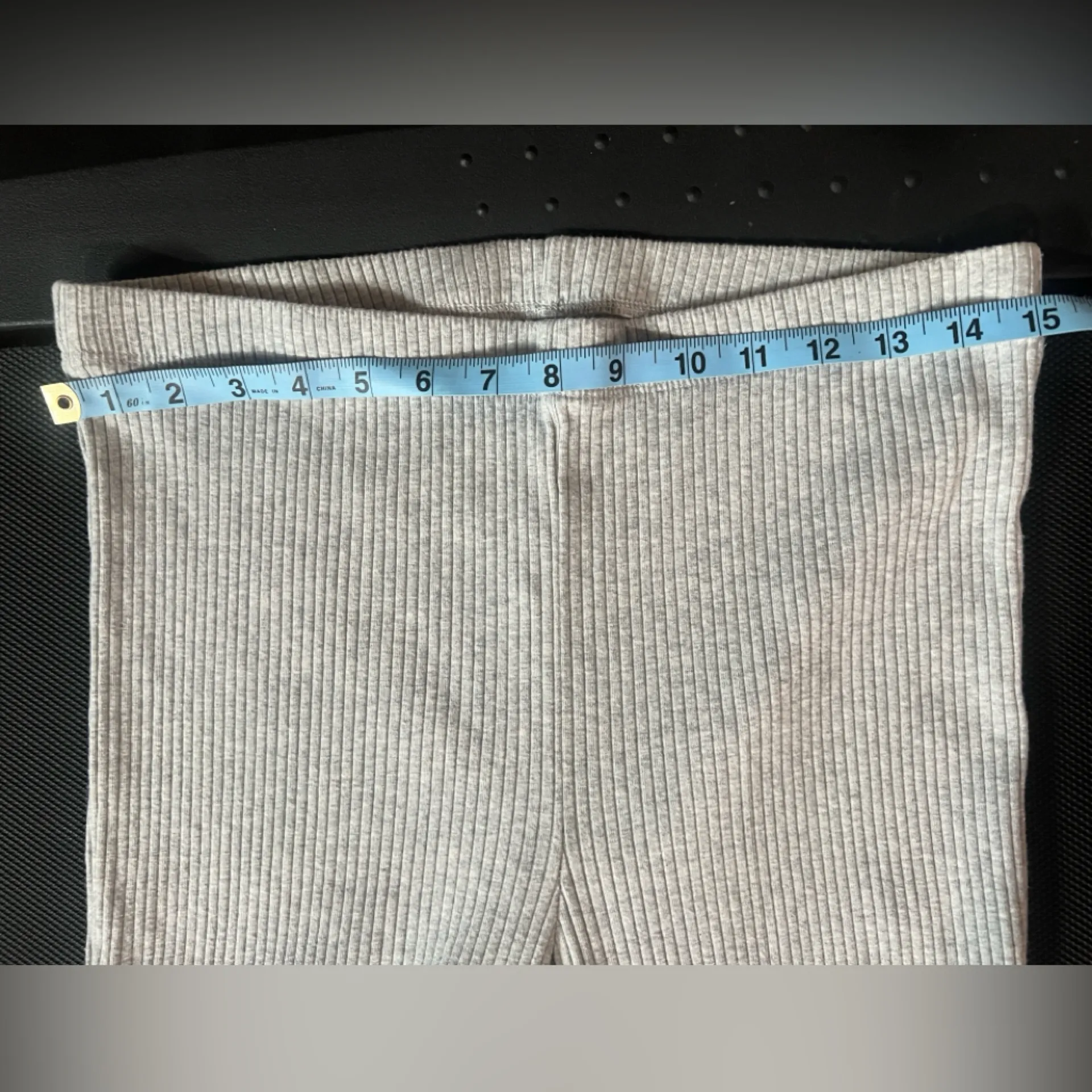 AERIE Kick-It Ribbed High Waisted Super Flare Pant in size L Long - Image 8