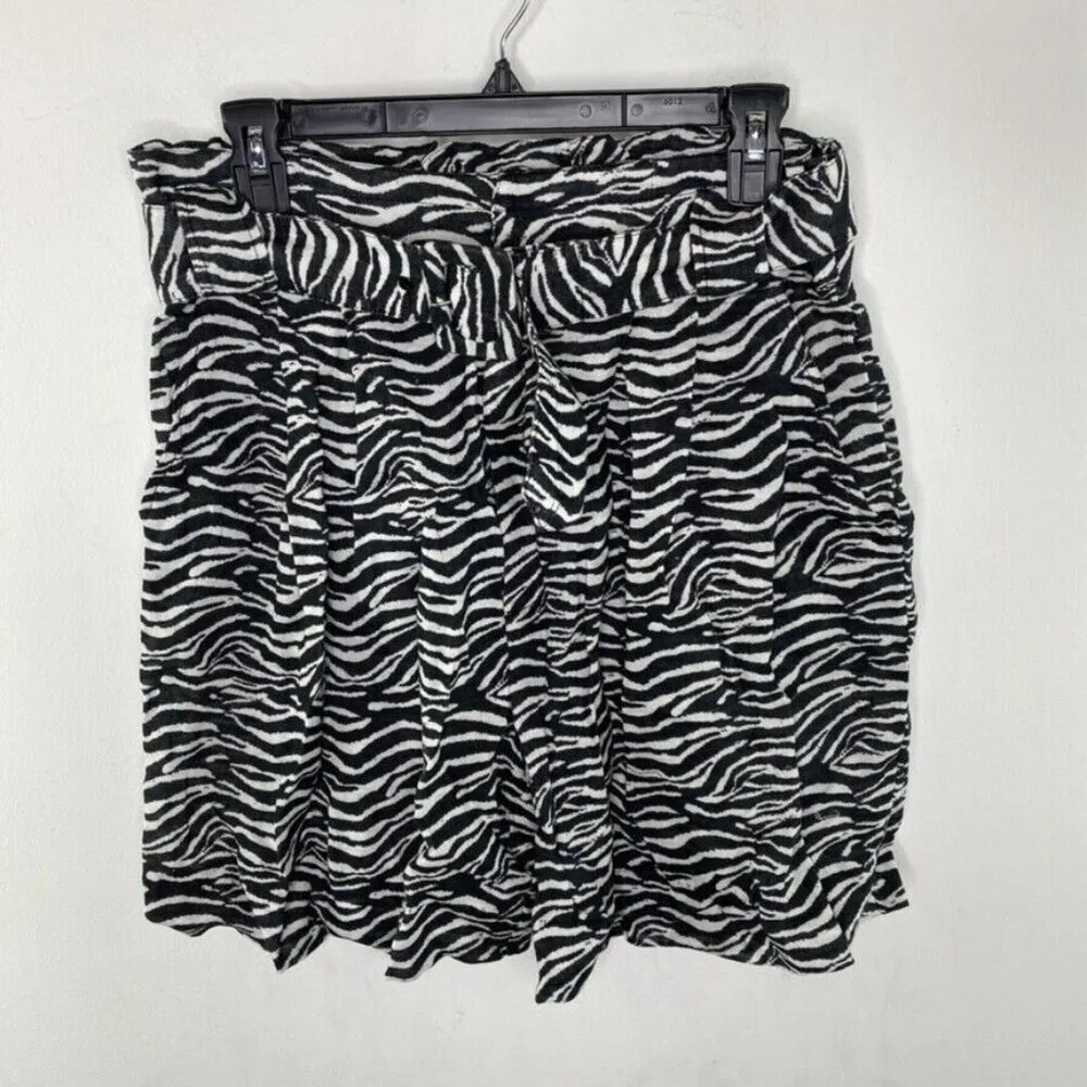 Solid & Striped Women's $188 Talia Leopard-Print Shorts Swim Cover-Up Size S - Image 5