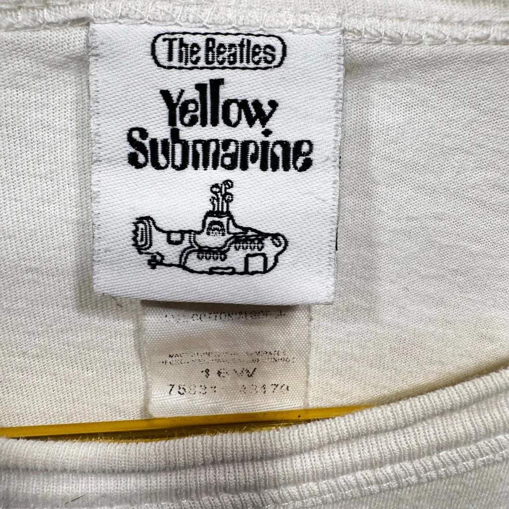 Vintage The Beatles Yellow Submarine "Nothing Is Real" Ringer T - Image 5