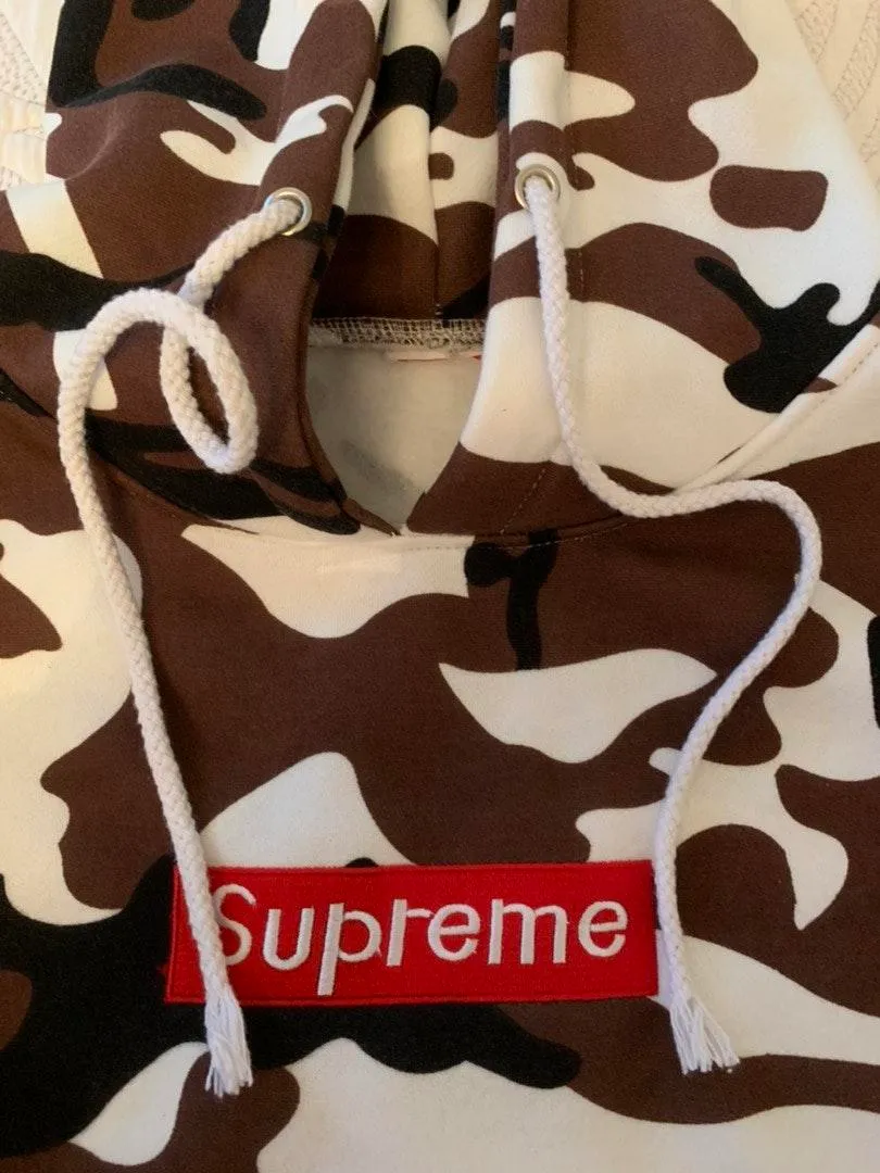 Supreme Camo Box Logo Hoodie - Image 4