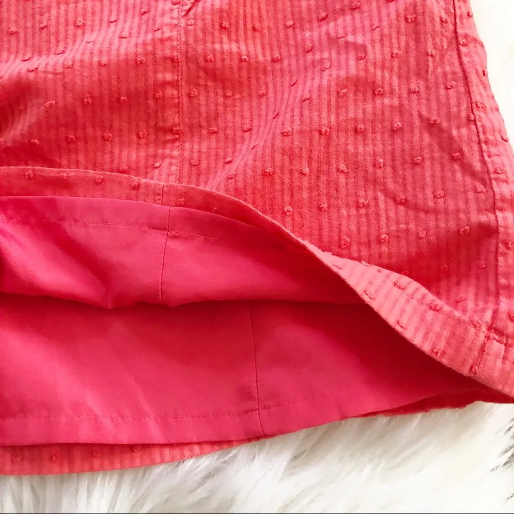 J. crew Coral Sleeveless Blouse Top size 0 - Image 5