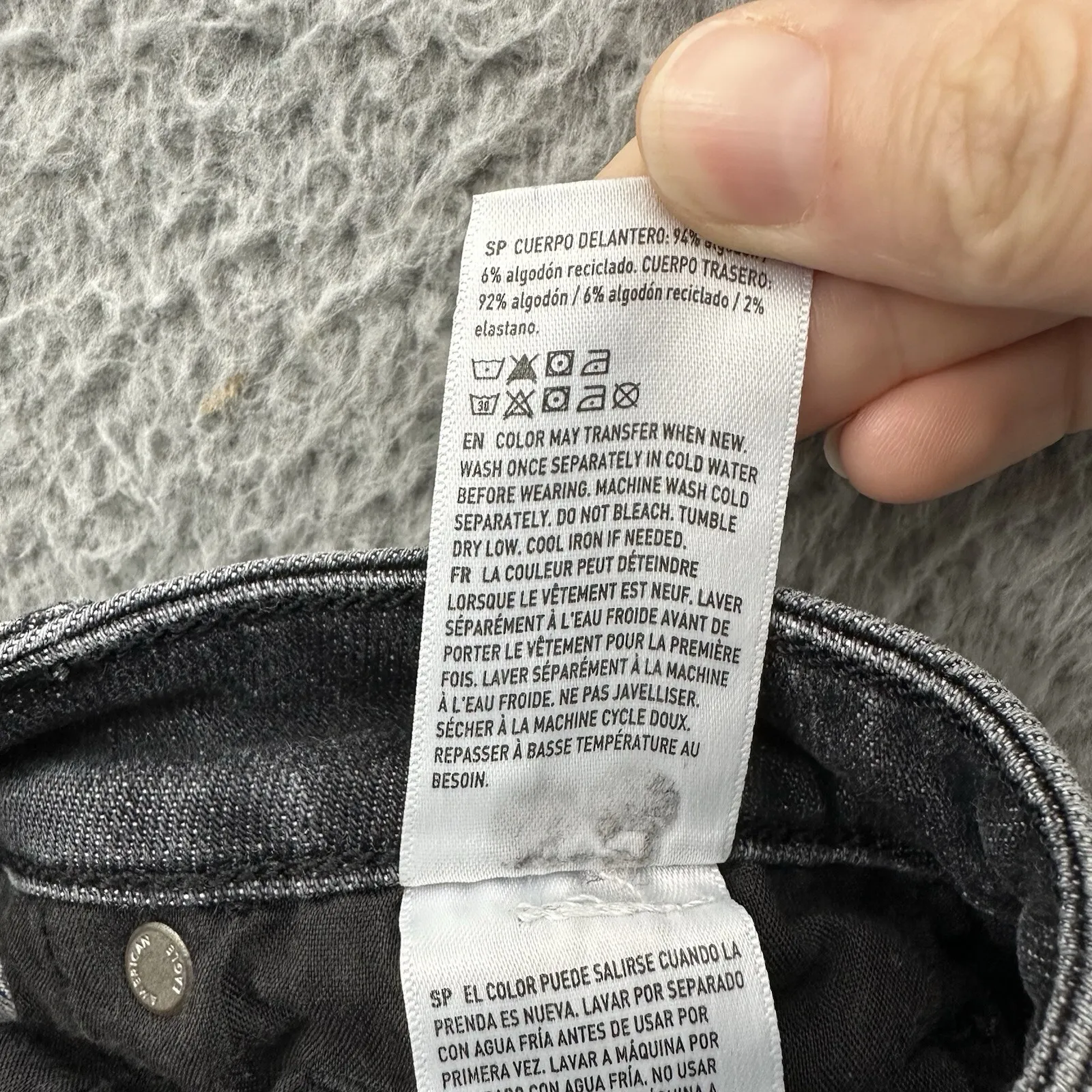 American Eagle Mom Jeans Strigid High‎ Rise Preppy Straight Leg Women's 2 x 28 - Image 6