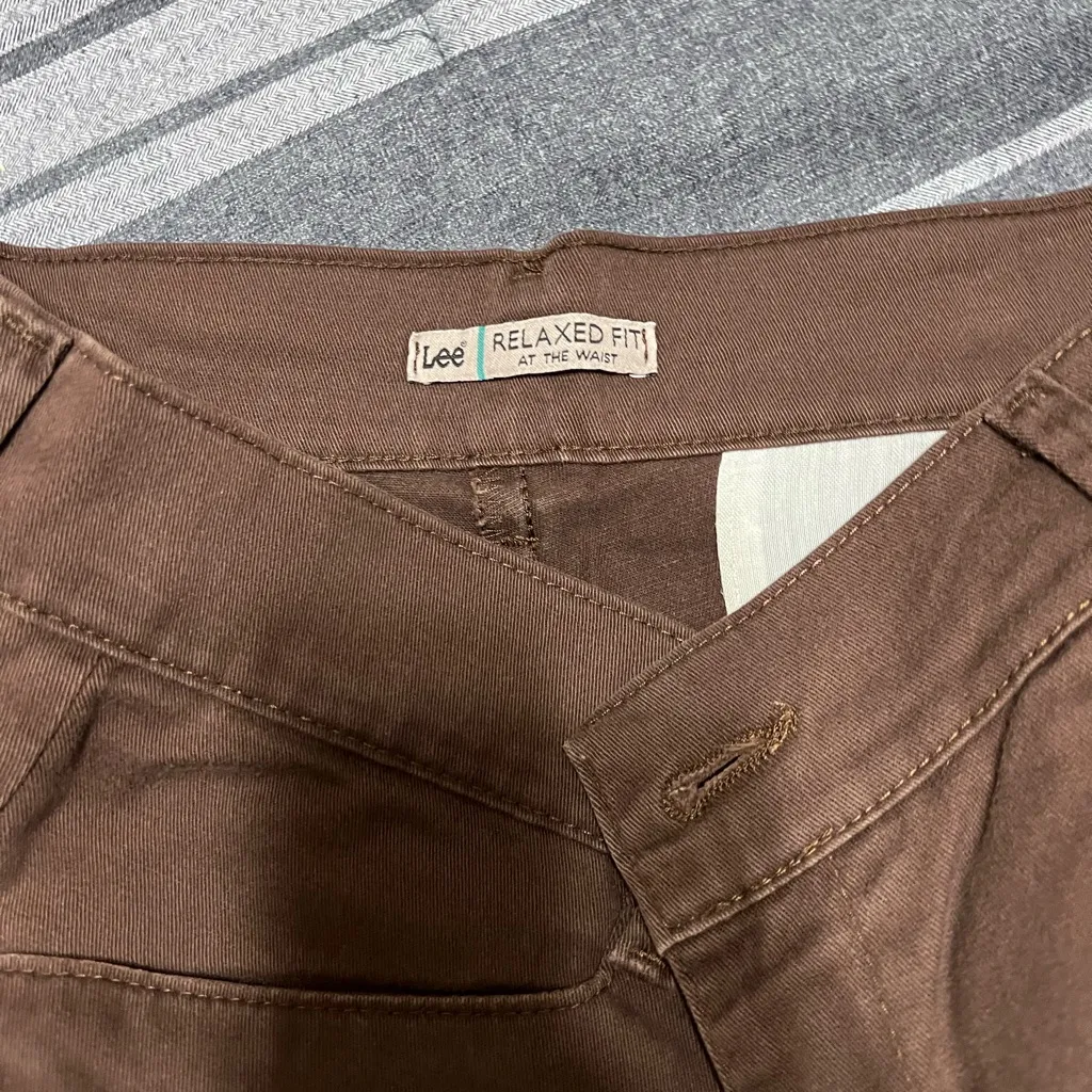 Lee relaxed brown jeans - Image 3