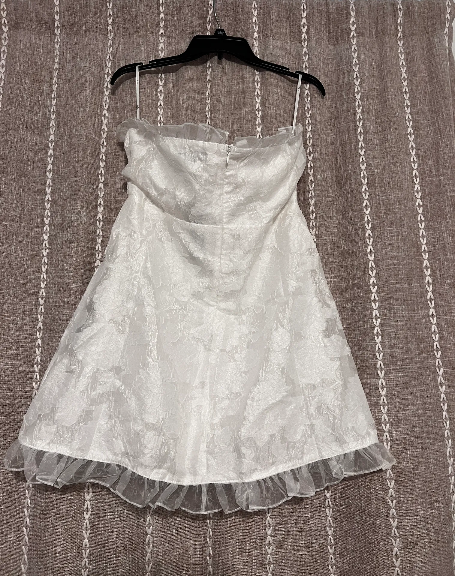 White Mini Dress - Image 4