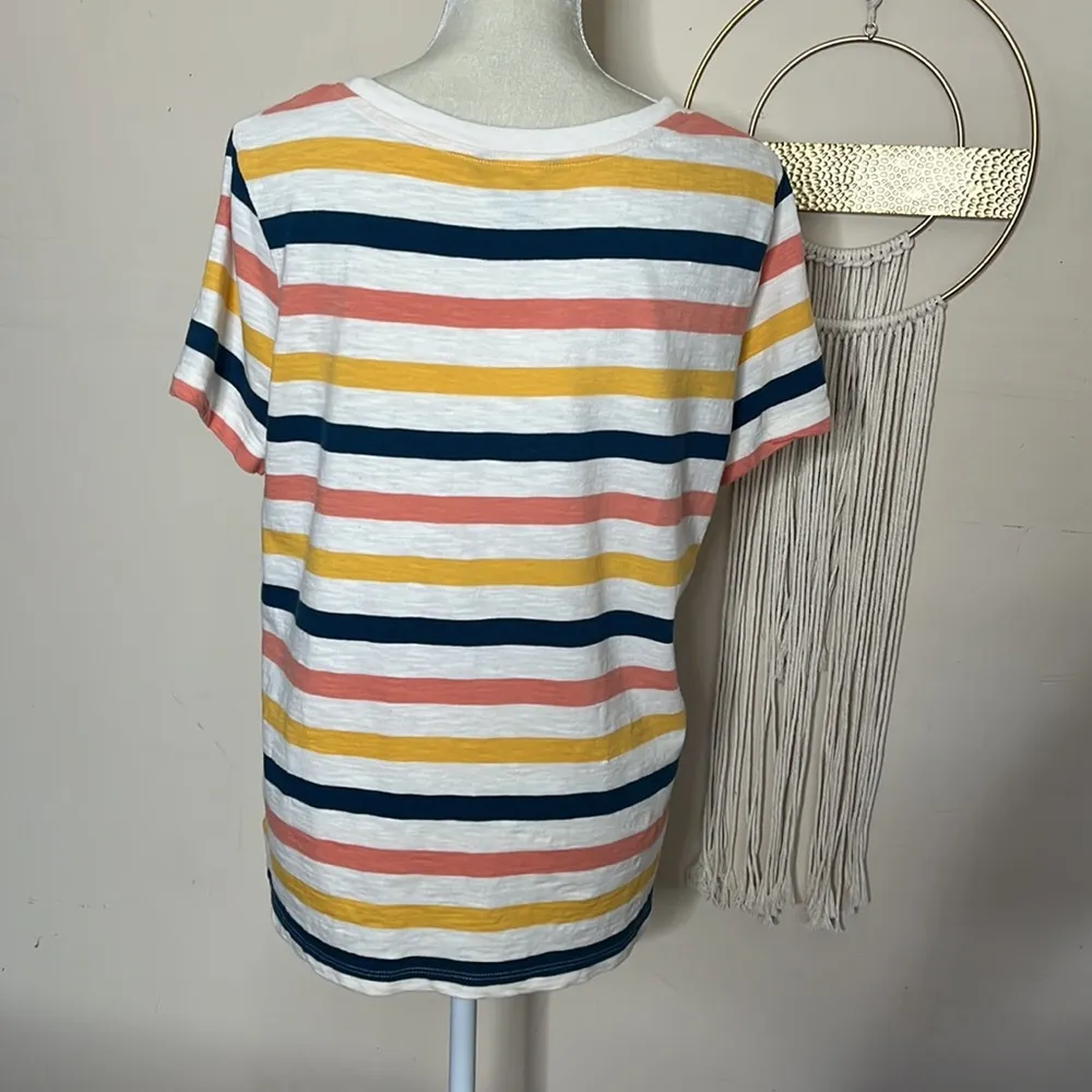 Natural reflections • striped pocket tee - Image 67