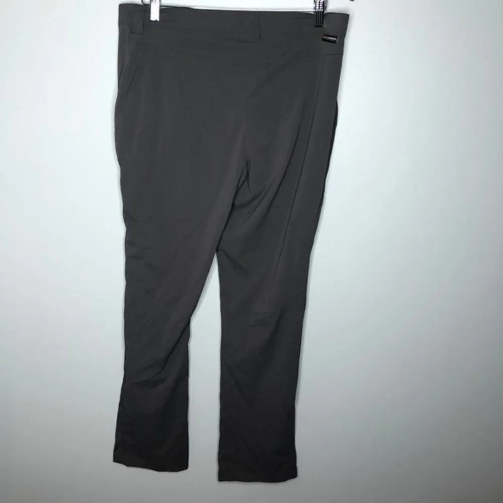 Jack Wolfskin gray Light Pants Women UV breathable softshell UPF pockets Size L - Image 8