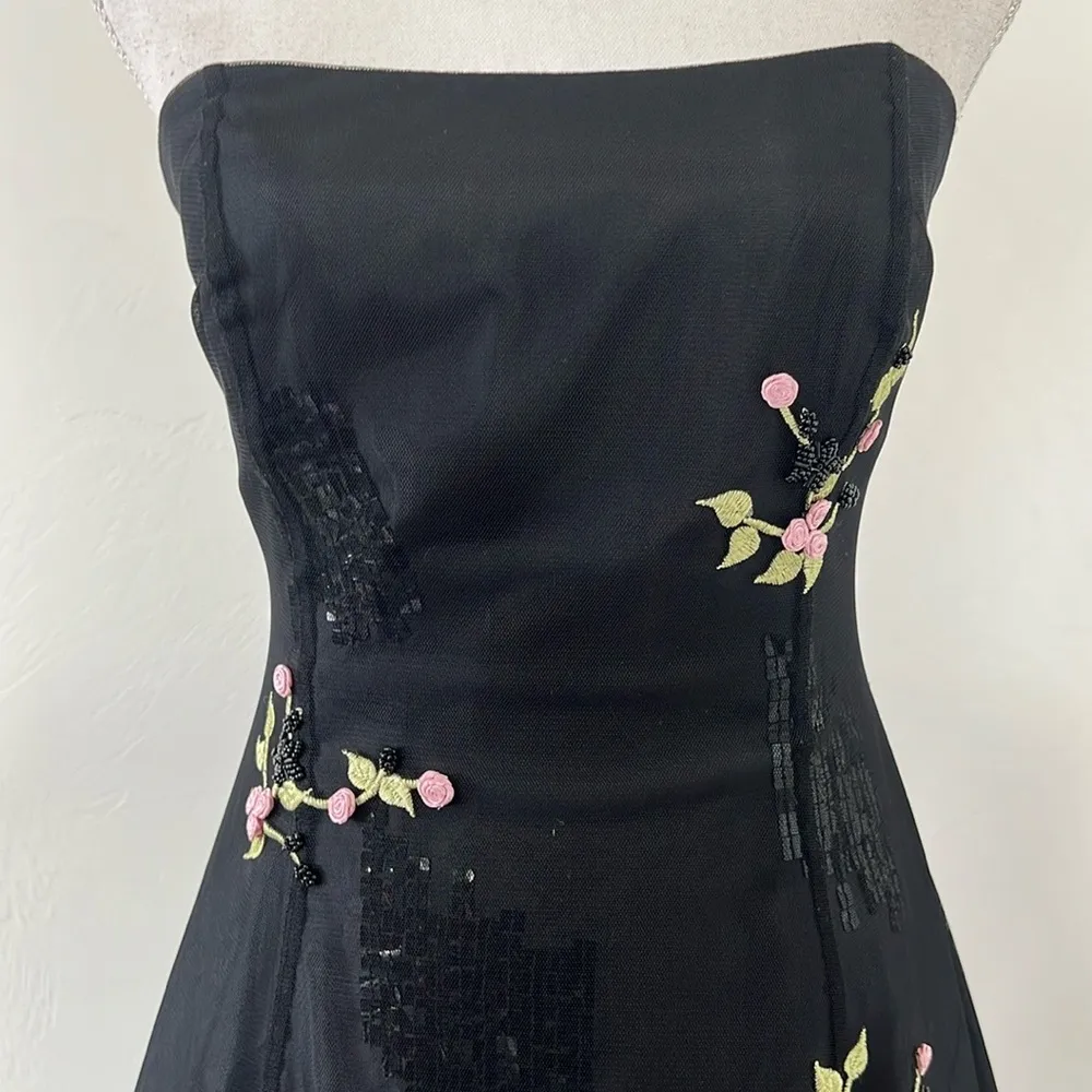Y2K vintage prom dress Black Size undefined - Image 5