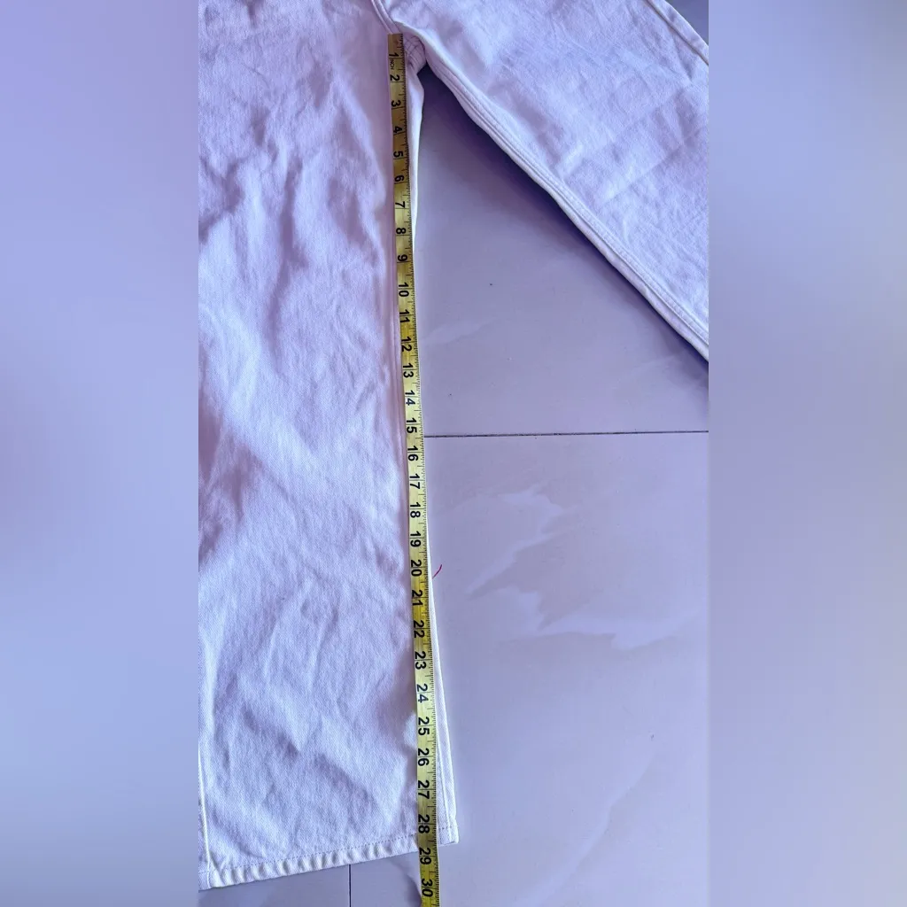 Free People Jeans Women’s We The Free Pacifica Dust It Off Straight Leg  Size 29 - Image 15