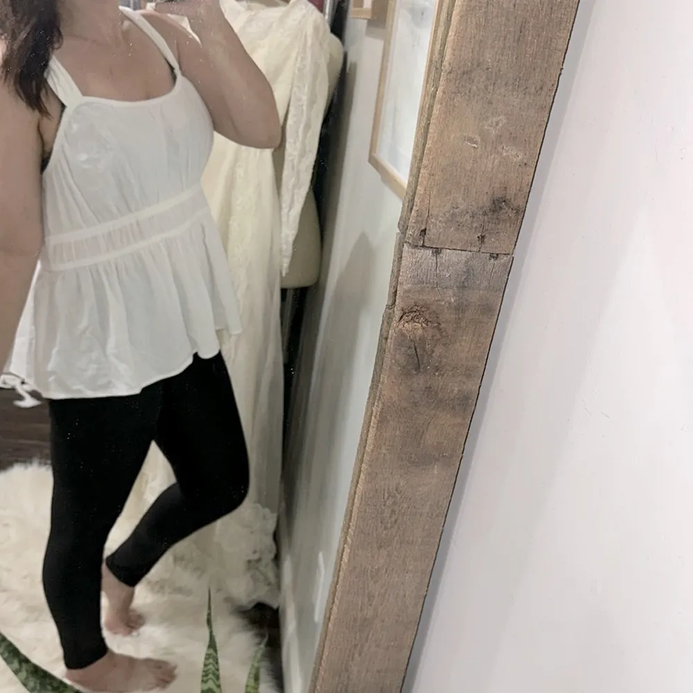 Wonderly White Sleeveless Women's Top size XLarge cotton fabric new with tags - Image 2