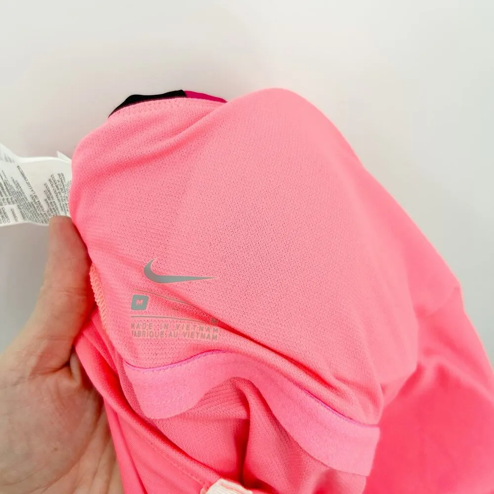 Nike Womens Beach Surf Colorblock Asymmetrical Neck One Shoulder Swimsuit Size M - Image 3