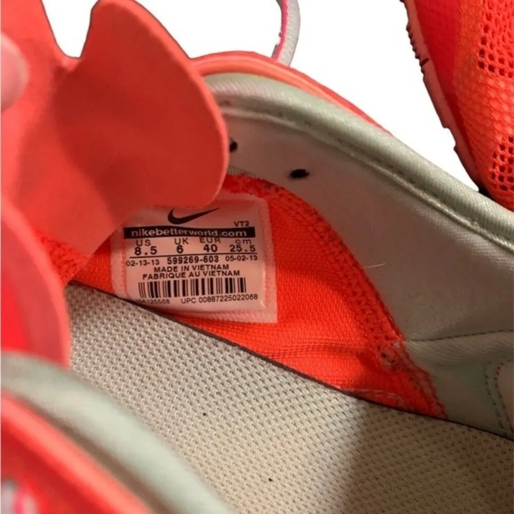 Nike | Bionic Pink & Mint Women’s Running Shoes Size 8.5 Mesh Front Logo Side - Image 9